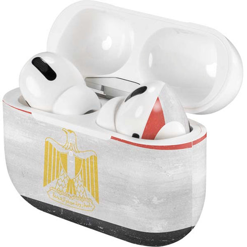 Egyptian Flag Distressed Apple AirPods Pro Skin
