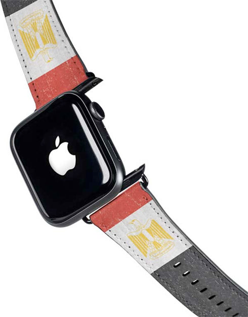 Egyptian Flag Distressed Apple Watch Band 42-44mm