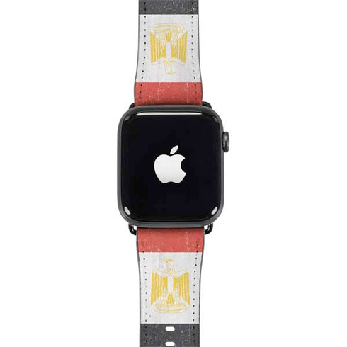 Egyptian Flag Distressed Apple Watch Band 38-40mm