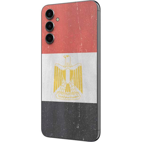 Egyptian Flag Distressed Galaxy A14 5G Skin