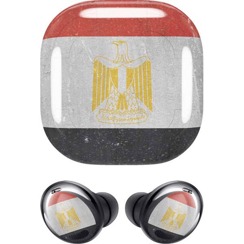 Egyptian Flag Distressed Galaxy Buds Pro Skin