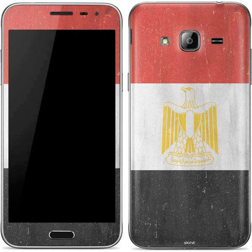 Egyptian Flag Distressed Galaxy J3 Skin