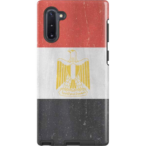 Egyptian Flag Distressed Galaxy Note 10 Pro Case