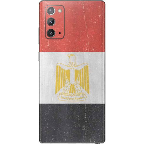 Egyptian Flag Distressed Galaxy Note20 5G Skin