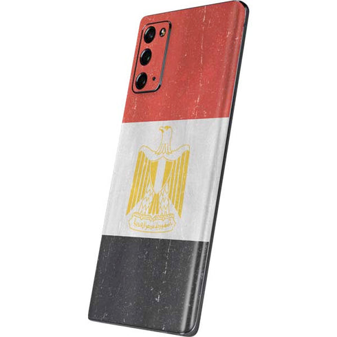 Egyptian Flag Distressed Galaxy Note20 5G Skin