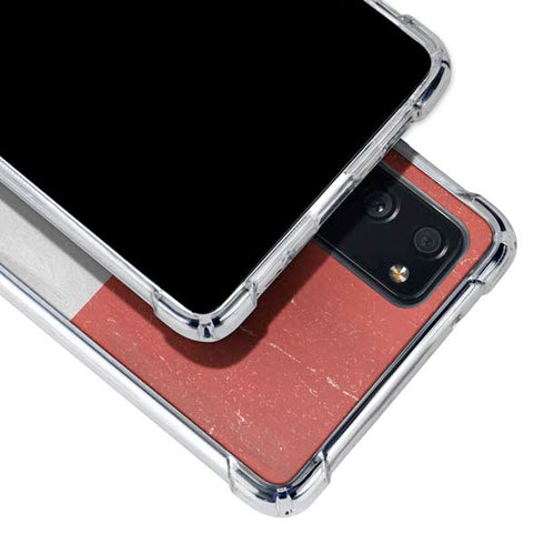 Egyptian Flag Distressed Galaxy S20 FE Clear Case