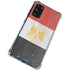 Egyptian Flag Distressed Galaxy S20 FE Clear Case