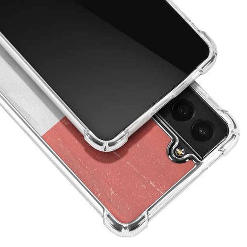 Egyptian Flag Distressed Galaxy S21 5G Clear Case