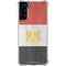Egyptian Flag Distressed Galaxy S21 FE Clear Case