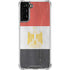Egyptian Flag Distressed Galaxy S21 FE Clear Case