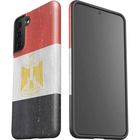 Egyptian Flag Distressed Galaxy S21 FE Pro Case