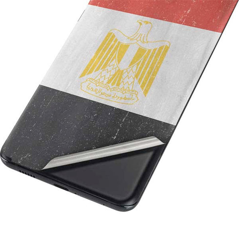 Egyptian Flag Distressed Galaxy S21 Plus 5G Skin