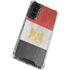 Egyptian Flag Distressed Galaxy S22 Plus Clear Case