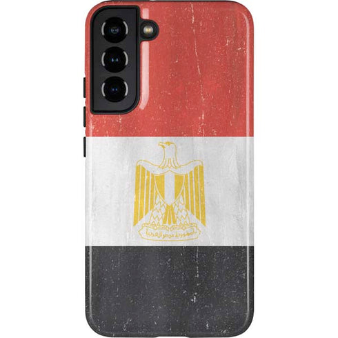 Egyptian Flag Distressed Galaxy S22 Plus Pro Case