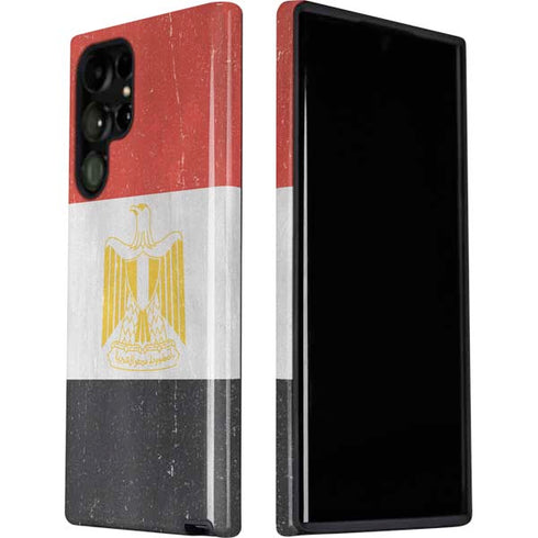 Egyptian Flag Distressed Galaxy S22 Ultra Pro Case