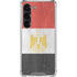 Egyptian Flag Distressed Galaxy S23 Clear Case