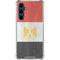 Egyptian Flag Distressed Galaxy S23 FE Clear Case