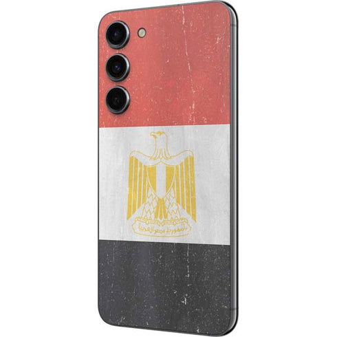 Egyptian Flag Distressed Galaxy S23 Plus Skin