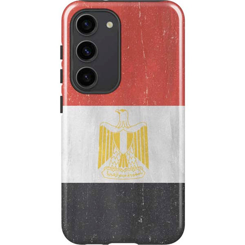 Egyptian Flag Distressed Galaxy S23 Pro Case