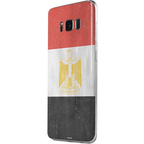 Egyptian Flag Distressed Galaxy S8 Plus Skin