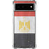 Egyptian Flag Distressed Google Pixel 6 Clear Case