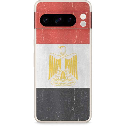Egyptian Flag Distressed Google Pixel 8 Pro Skin