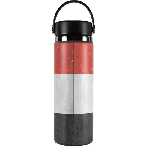 Egyptian Flag Distressed Hydro Flask 20oz Wide Mouth Skin