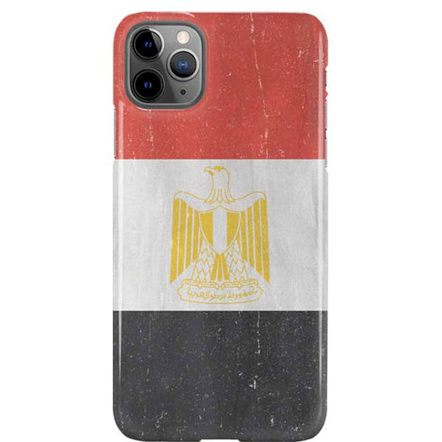 Egyptian Flag Distressed iPhone 11 Pro Max Lite Case