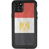 Egyptian Flag Distressed iPhone 11 Pro Max Waterproof Case