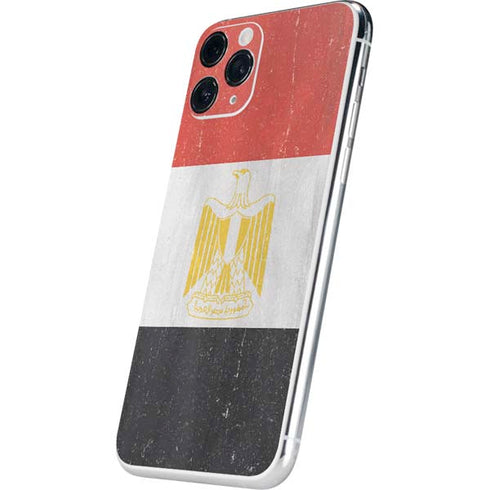 Egyptian Flag Distressed iPhone 11 Pro Skin