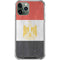 Egyptian Flag Distressed iPhone 12 Pro Clear Case