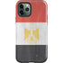 Egyptian Flag Distressed iPhone 12 Pro Impact Case