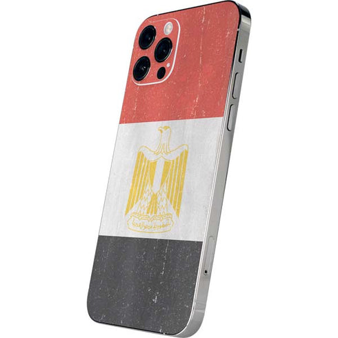 Egyptian Flag Distressed iPhone 12 Pro Skin
