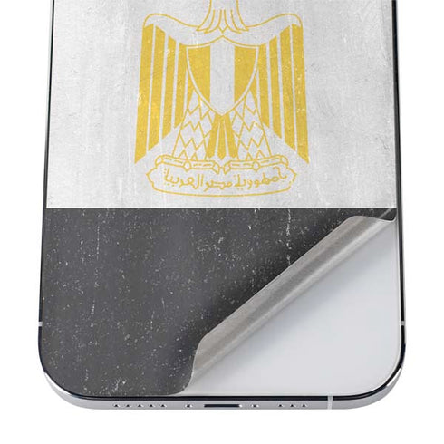 Egyptian Flag Distressed iPhone 12 Pro Skin