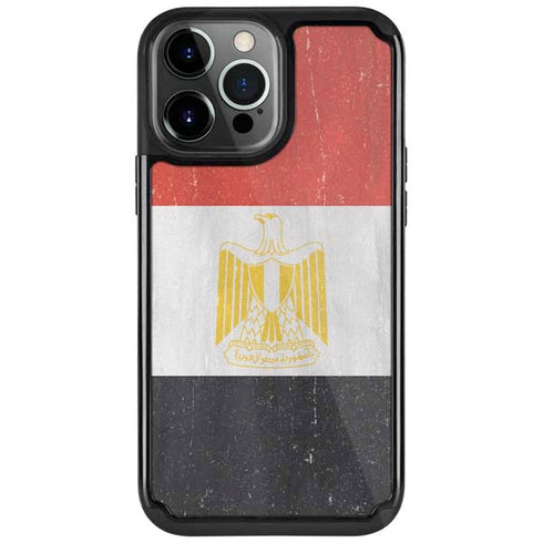 Egyptian Flag Distressed iPhone 13 Pro Cargo Case