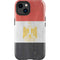 Egyptian Flag Distressed iPhone 15 Plus Impact Case