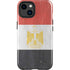 Egyptian Flag Distressed iPhone 15 Plus Impact Case