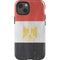 Egyptian Flag Distressed iPhone 14 Impact Case