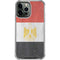 Egyptian Flag Distressed iPhone 15 Pro Max Clear Case