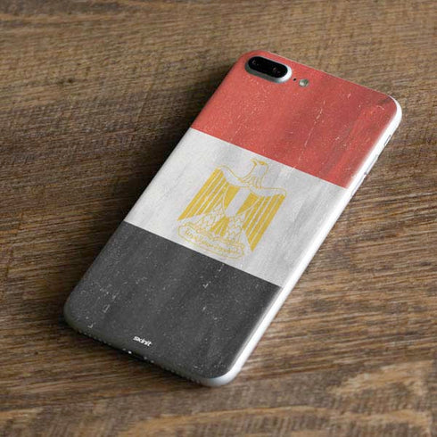 Egyptian Flag Distressed iPhone 7 Plus Skin