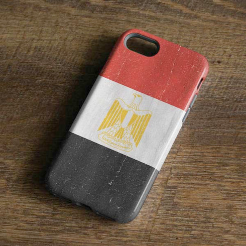 Egyptian Flag Distressed iPhone 8 Pro Case