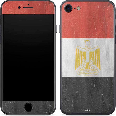 Egyptian Flag Distressed iPhone 8 Skin