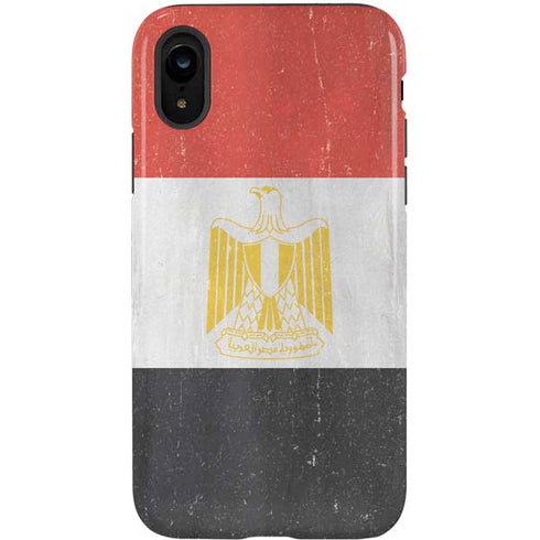 Egyptian Flag Distressed iPhone XR Pro Case