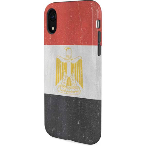 Egyptian Flag Distressed iPhone XR Pro Case