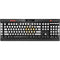 Egyptian Flag Distressed K95 RGB PLATINUM Mechanical Gaming Keyboard Skin