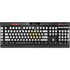Egyptian Flag Distressed K95 RGB PLATINUM Mechanical Gaming Keyboard Skin