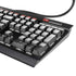 Egyptian Flag Distressed K95 RGB PLATINUM Mechanical Gaming Keyboard Skin