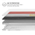 Egyptian Flag Distressed MacBook Air 15in (2023-2025) Case plus Skin