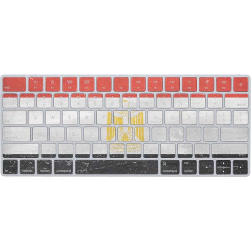 Egyptian Flag Distressed Magic Keyboard Skin