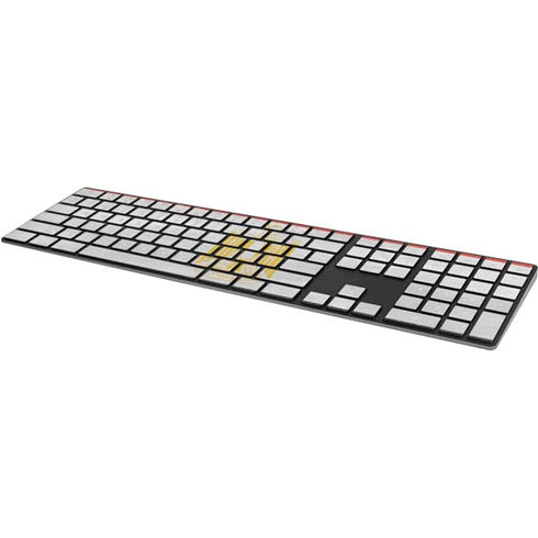 Egyptian Flag Distressed Magic Keyboard with Numeric Keypad Skin